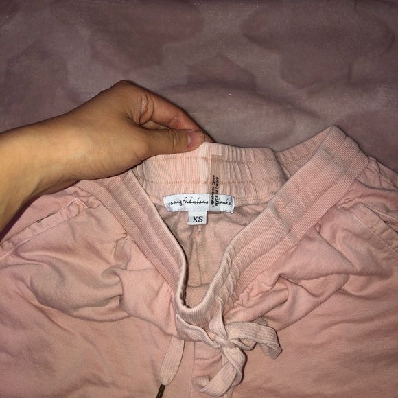 Young Fabulous & Broke Pink Soft Shorts - Picture 3 of 3